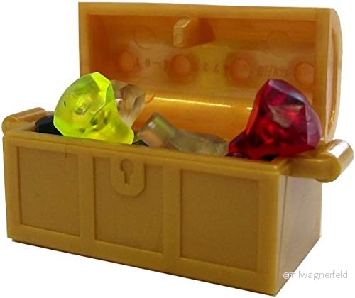 1 styck LEGO ”skattkista i guld med 12 diamanter”. 4250617115543