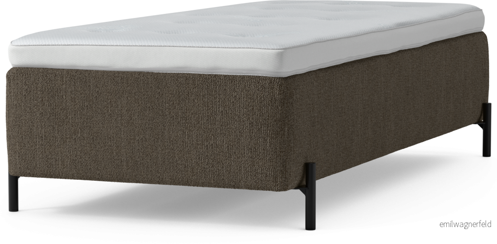 Delux Dream Ramsäng, enkelsäng med bäddmadrass och sängben 4uxE9