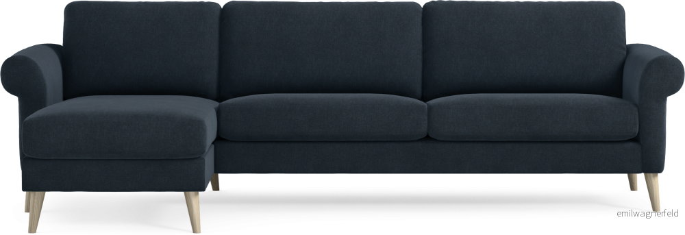 Bridge 3-sits soffa med schäslong vänster z156G