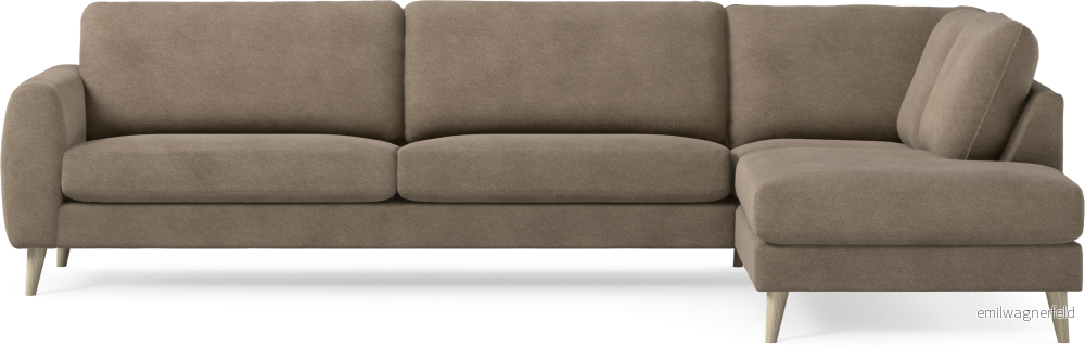 Bridge 4-sits soffa med divan höger 2vDmM Bridge 4-sits soffa med divan höger 2vDmM