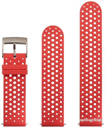 Suunto 24 Athletic 1 Silikonband Röd/Grå S+M 6417084507082