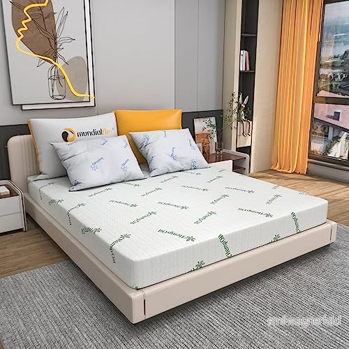 Mundialflex Madrass, Memory Foam, 120x190 cm en och halv kvadrat 8055182414673