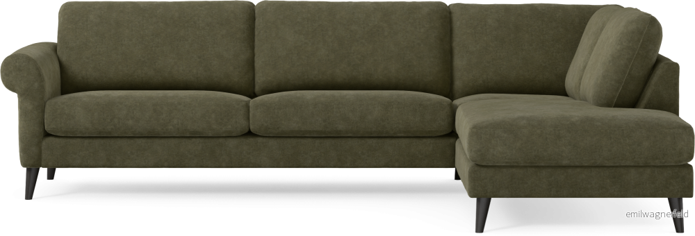 Bridge 3-sits soffa med divan höger Fj43F