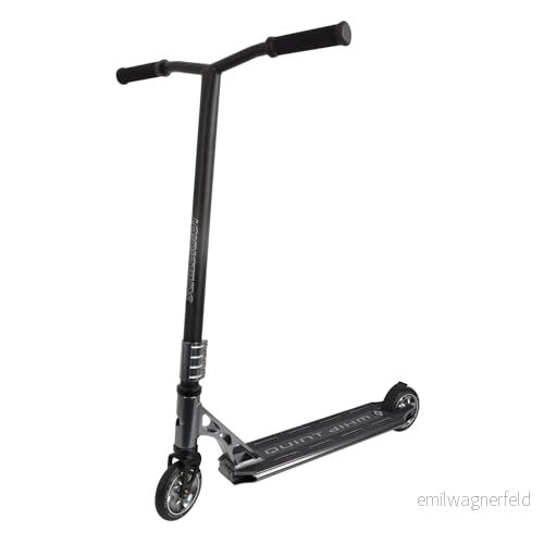 Schildkröt Unisex ungdom Quintwhip stuntskoter, antracit, en storlek 4000885104103