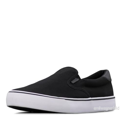 Lugz Herr clipper fashion sneakers, Svart vit svart, 41.5 EU Weit 737182733241