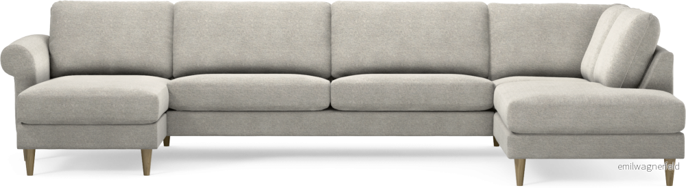 Bridge 3-sits soffa med schäslong vänster och divan höger AuwhE Bridge 3-sits soffa med schäslong vänster och divan höger AuwhE