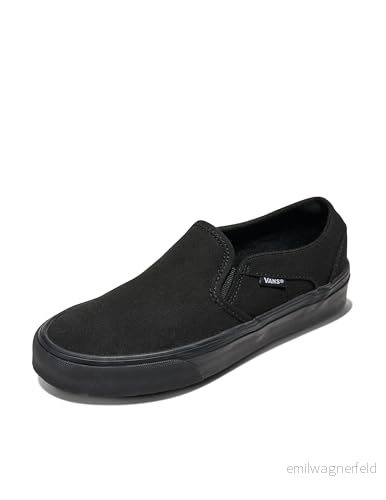 Vans Wm Asher träningsskor för kvinnor, svart kanvas 186, 42 EU 192828446945