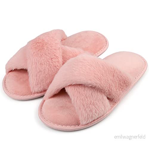 riemot fluffiga damtofflor, ROSA, 38/39 EU 6975058033857