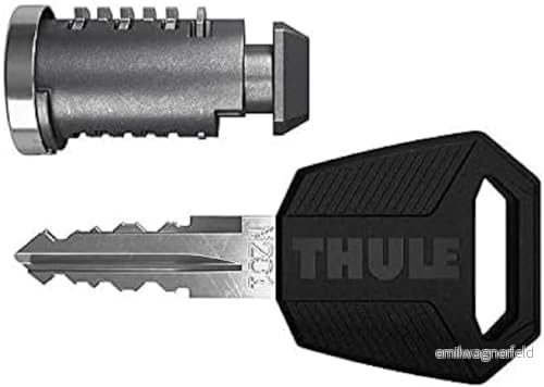 THULE Cylinder + Steel Key N248 nycklar, Sport, Multifärg (Multicolor), en storlek 7313020085821