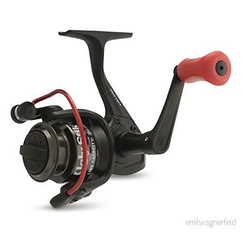 Ugly Stik Tuff snurrande rulle, storlek 40, 5 rostfritt stål kullager system, oljefilt främre dragning, max 8,2 kg 8,1 kg, svart 43388465962