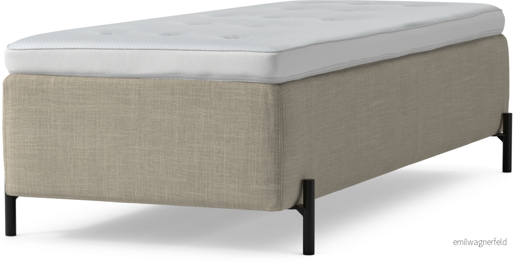 Delux Dream Ramsäng, enkelsäng med bäddmadrass och sängben 4m68F Delux Dream Ramsäng, enkelsäng med bäddmadrass och sängben 4m68F