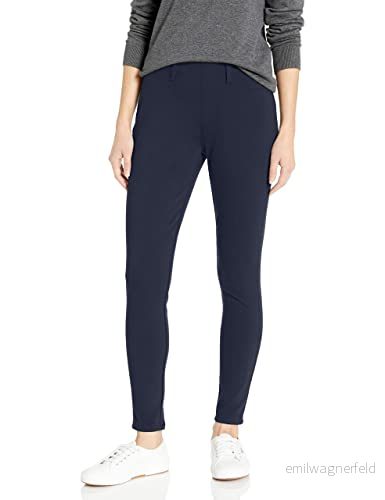 Amazon Essentials dam pull on stickade jeggings (finns i plusstorlek), marinblå, M 194223304295