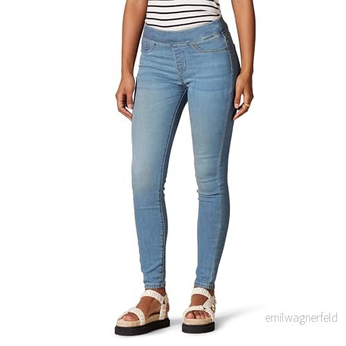 Amazon Essentials kvinnors stretch pull on jegging (finns i plusstorlek), lätt tvätt, 2 kort 194223327836