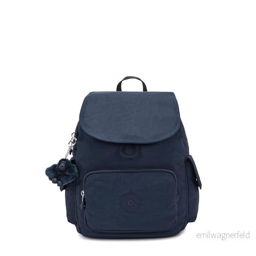 Kipling Stadsryggsäck för damer, Blå Bleu 2, M, City Pack 882256463446