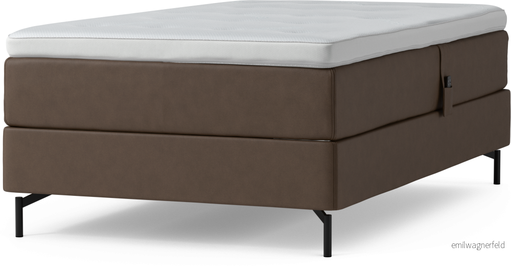 Delux Dream Ställbar säng, enkelsäng med bäddmadrass och sängben D00dY