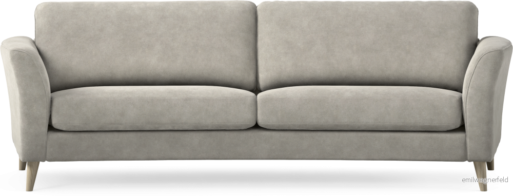 Bridge 3-sits soffa svängd m60ZX