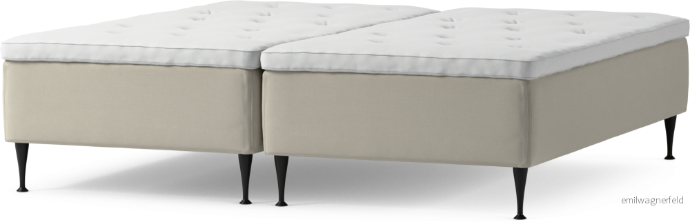 Delux Dream Ramsäng, dubbelsäng med bäddmadrass och sängben TR506