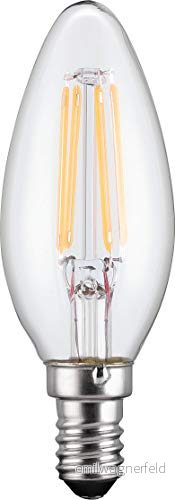 Goobay LED-glödlampa ljus 4 W E14 ersätter 37 varmvit ej dimbar 45620 4040849456206