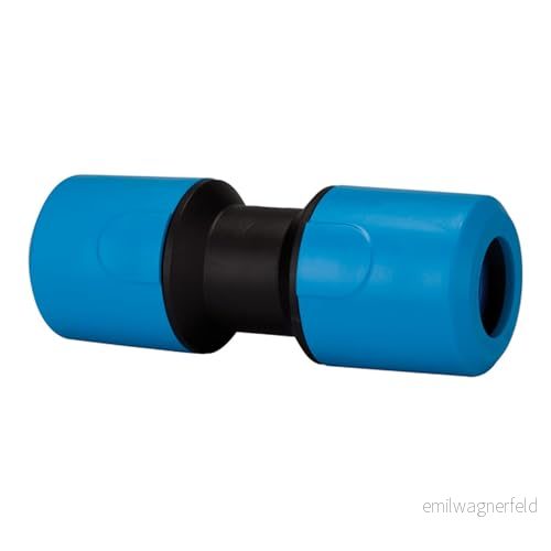 RIEGLER 110288 67.032 Rak förbindelser PP, för slangytterdiameter 32 mm, 1 st. 4047322275002