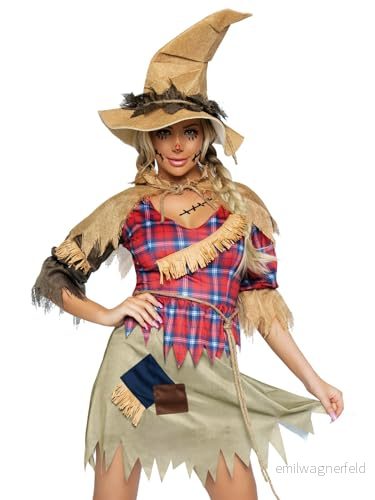 Leg Avenue 86943 10105 Wizard of Oz vuxenstorlekar kostymer, multi, S/M 714718552354