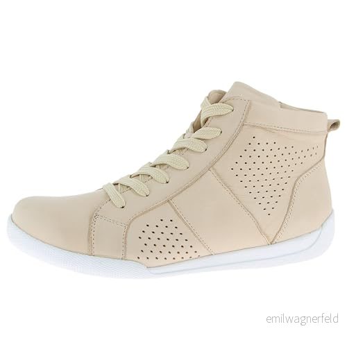 Andrea Conti sneakers för kvinnor, kräm, 38 EU 4067518632587