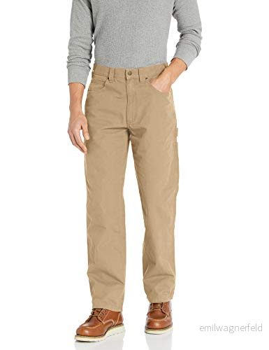 Amazon Essentials mäns avslappnad passform snickare bruksbyxa med verktygsfickor, kakibrun, 32 B x 30 L 193548665357