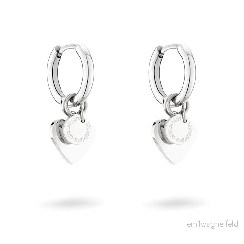 Kärleksbarn Berlin örhängen LJ 1561 E 21 silver, 1,8 cm, Rostfritt stål, Ingen ädelsten 4035608767815