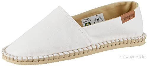 Havaianas Origine IV, Espadrille unisex vuxna, Vitt, 3.5 UK 7909843238867