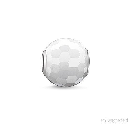 Thomas Sabo Damen Bead KARMA Jade 925 Silber weiß K0007 588 14 4051245110883