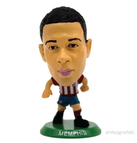 Soccerstarz Atletico Madrid Memphis Depay Home Kit (Classic Kit) 5056122523311