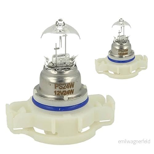 2 stycken 12V billampor, halvljus, helljus, dimljus etc. (PS24W FF 24W PG20 3) 8050627041094