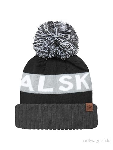 SEALSKINZ, Foulden, Vattenavvisande Kallväder Unisex Mössa med Tofs, Lätt och Andningsbar 5055754446722