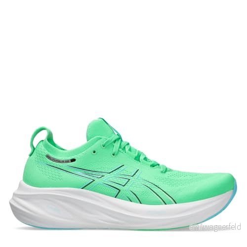 ASICS Gel-Nimbus 26, gymnastikskor för män, Nya havsblad lugnande, 39.5 EU 4550457856621
