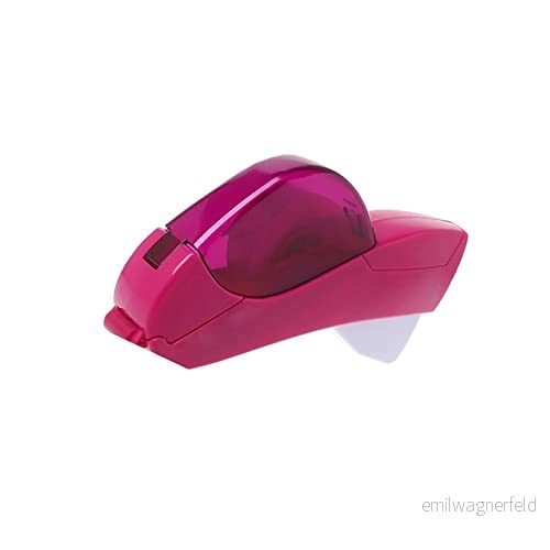 Automatisk självhäftande bandrulle Handheld One Press Cutter för presentförpackning, scrapbooking, bokmärke, hemmakontor, skola 7861234800360