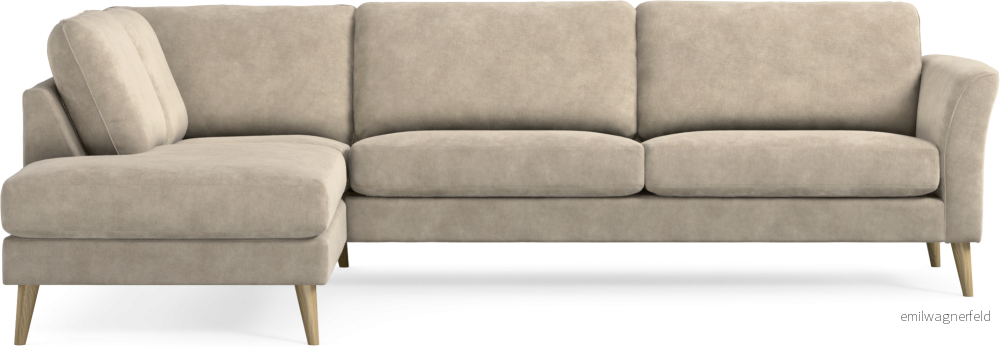 Bridge 3-sits soffa med divan vänster FK6Vn