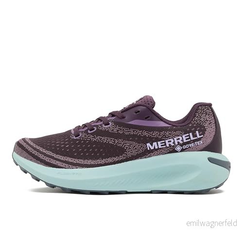 Merrell Morphlite GTX Trail löparsko för kvinnor, Plommon, 40.5 EU 195020378250