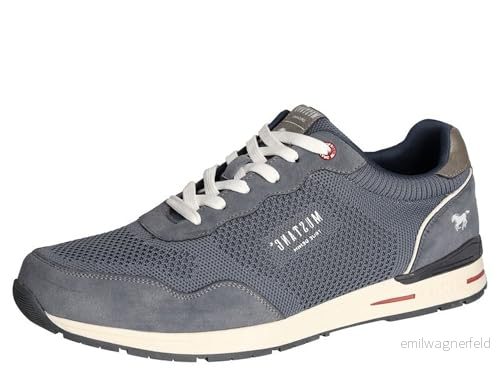Mustang Herr 4154 317 sneakers, blå, 45 EU 4065987589753