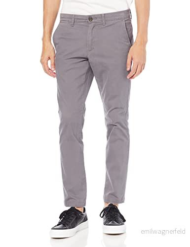 Amazon Essentials Herr Skinny Fit Casual Stretch Chino Byxa, Mörkgrå, 38 B x 32 L 193548335540