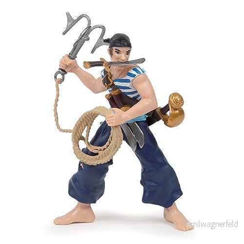 PAPO 39442 Korsar med gripkrok, spelfigur 3465000394424