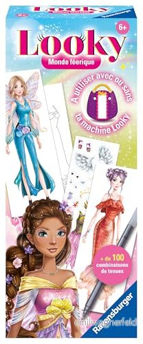 Ravensburger Ser ut sagovärld kan användas ensam eller med snygg maskin kreativ fritid modeteckning styling avslappnande och aktivitet Från 6 år 23872 fransk version 4005556238729