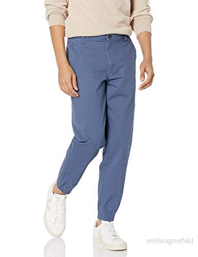 Amazon Essentials mäns joggingbyxor med rak passform, indigo, X Large 195111347653