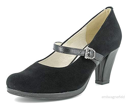 Hirschkogel by Andrea Conti 3009221002 dampumps, svart 002, 39 EU 4054106138477