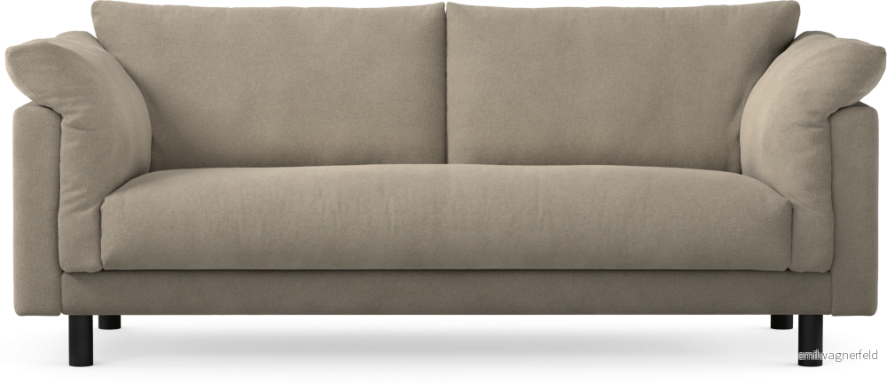 Cherrie 2,5-sits soffa, hel dyna, fast klädsel n3XkU