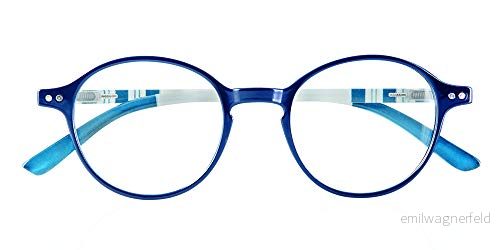Kropp Läsglasögon Moon Blå +1,00 20 gr 8056446492390