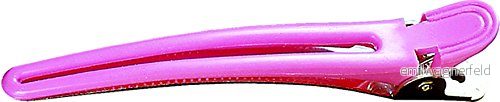 Fripac Medis hårklämmor kombinationsklämmor (avdelningsklämmor), för att klämma fast och dela enskilda hårpartier, 10 stycken à 9,5 cm, rosa 4015788230149