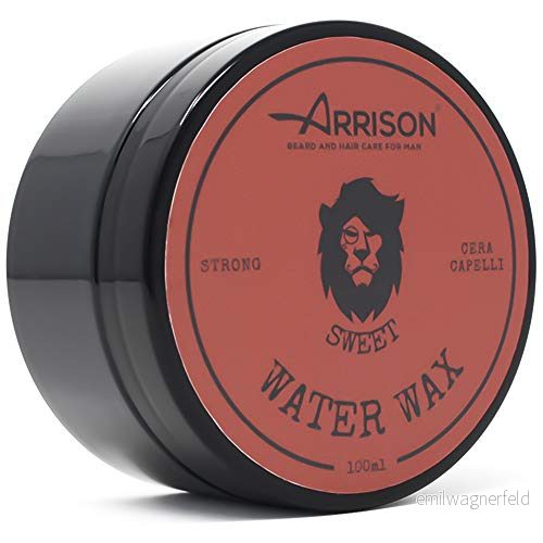 ☆ARRISON☆ SWEET Made in Italy professionellt extra starkt hårvax för män och kvinnor, glänsande finish, inte fet icke klibbande, behaglig doft, 100 ml 8056746010447