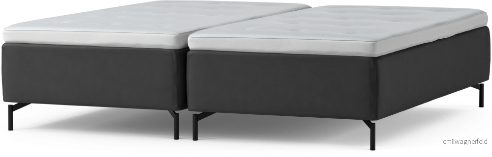 Delux Dream Ramsäng, dubbelsäng med bäddmadrass och sängben Gk6uz