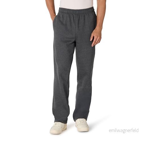 Amazon Essentials Fleece sweatpants för män (finns i stora och långa), kol, 4X Large Big 196433424879