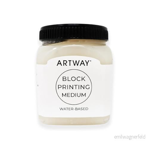 Artway Premium block Printing Medium 250 ml perfekt för relief, och lino tryckning 5060669634379