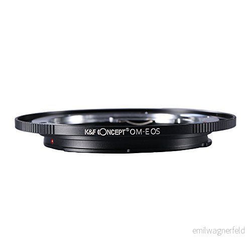 K&F Concept EF till OM linsmontering adapter kompatibel med Olympus lins och Canon EF/EF S monteringskamera kropp 700424384884